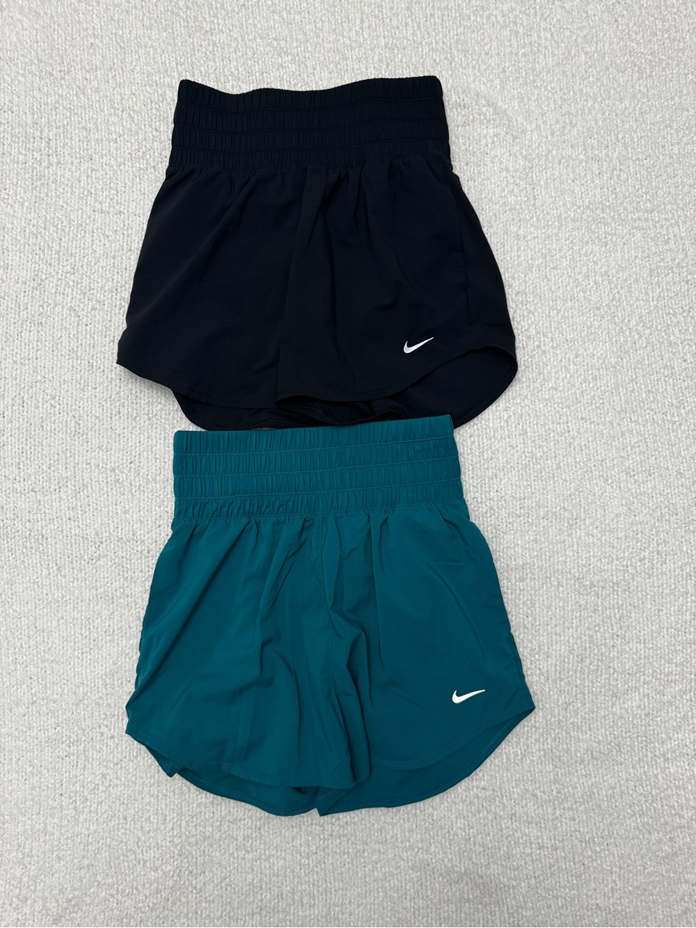 Nike Athletic Shorts 2p- Black & Teal
